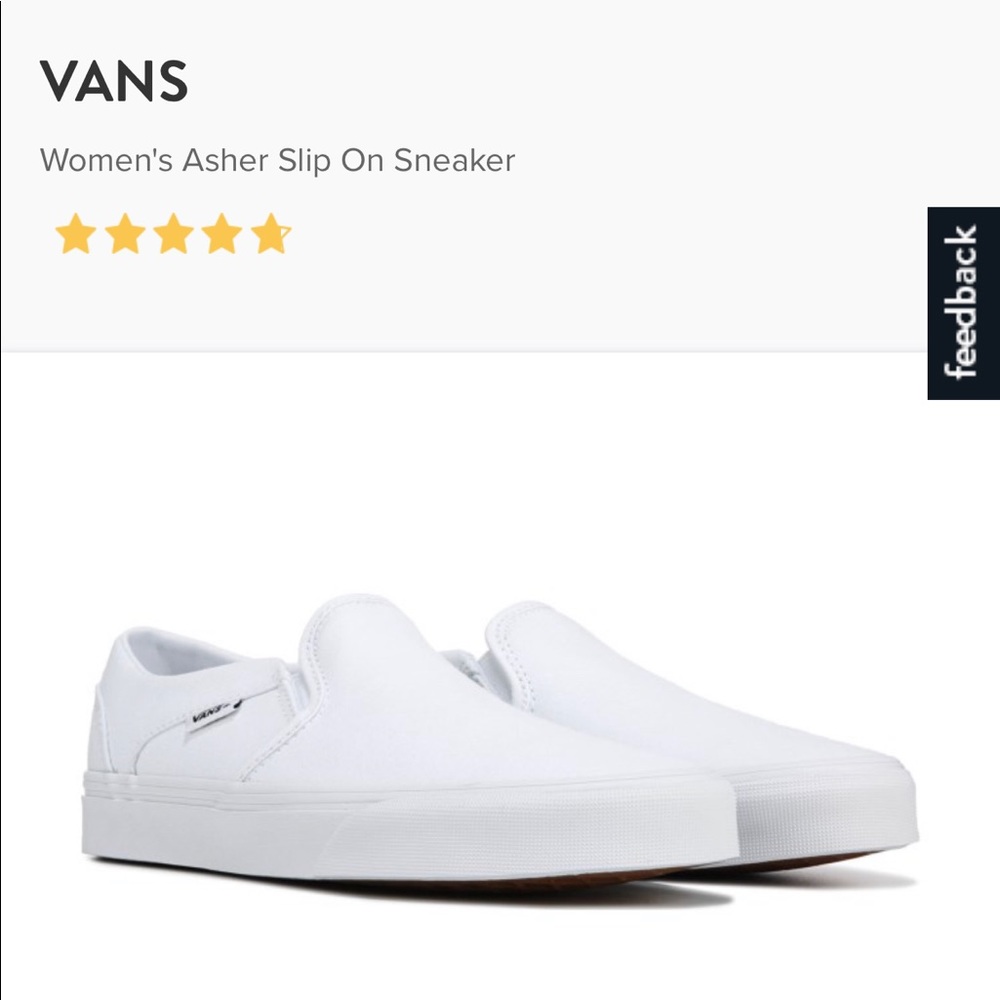 BRAND NEW Classic Slip On Vans